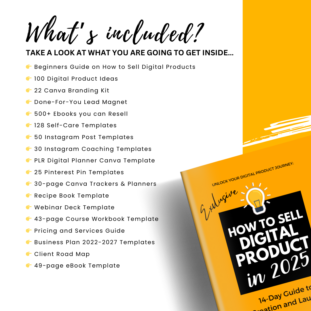How to Sell Digital Products + Best Selling Products to Resell (MRR & PLR)