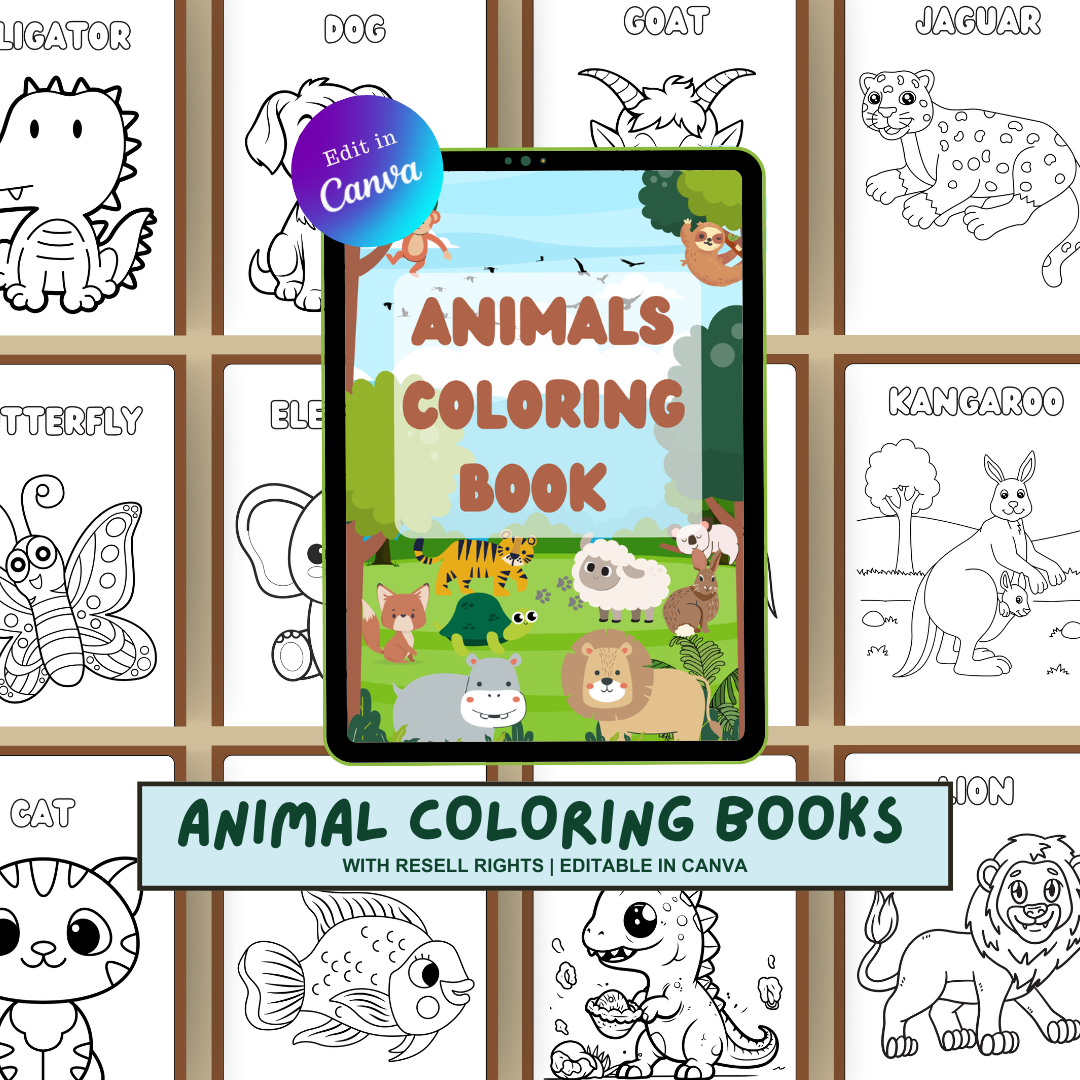 KIDDIE BUNDLE Busy Books with Resell Rights | MRR & PLR Included