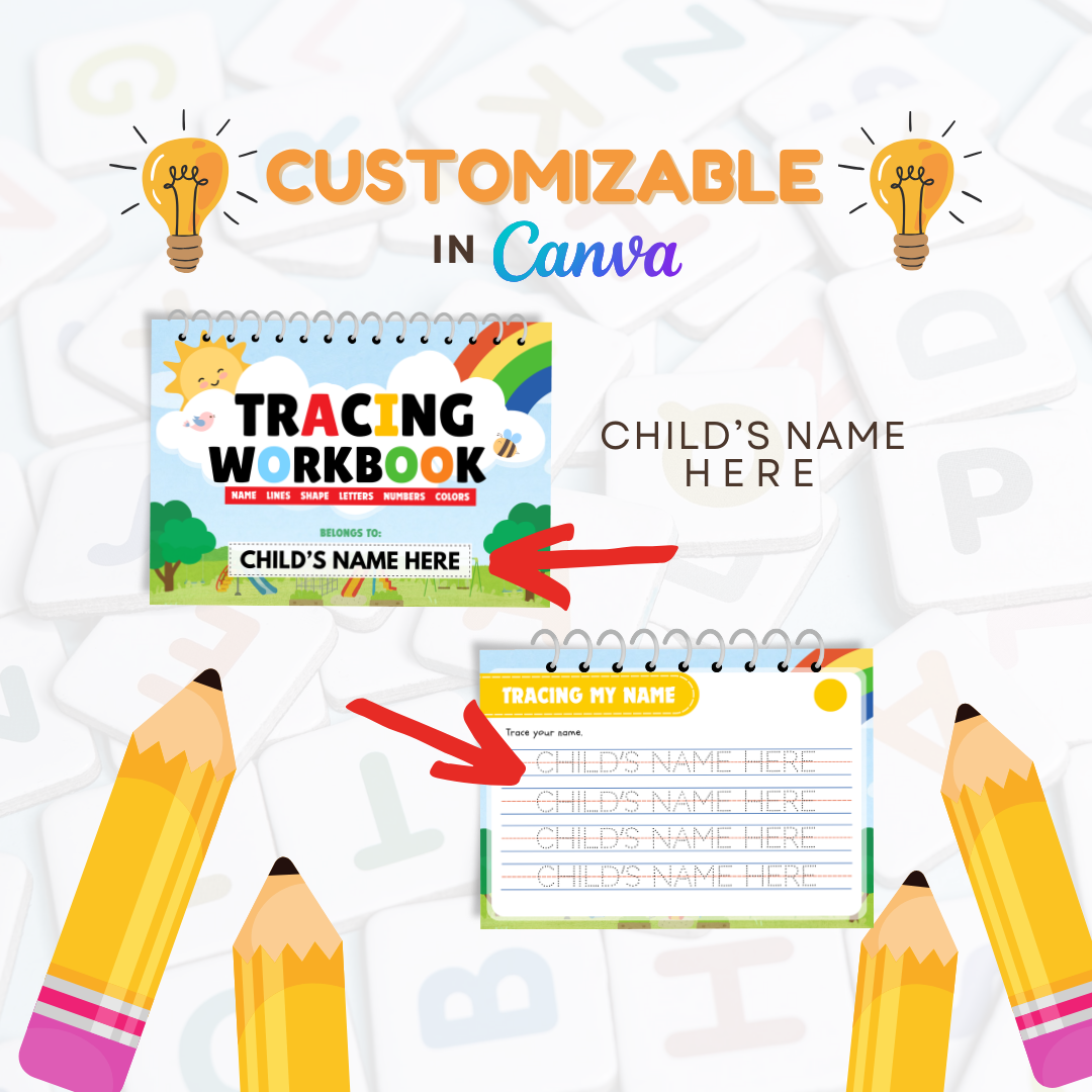 Tracing Busy Book for Kids | Printable with Resell Rights | MRR & PLR Included