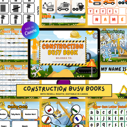 KIDDIE BUNDLE Busy Books with Resell Rights | MRR & PLR Included