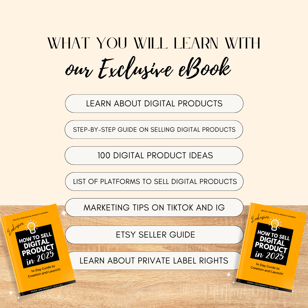 How to Sell Digital Products 2025 eBook with Resell Rights MRR & PLR