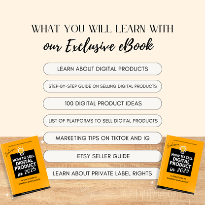 How to Sell Digital Products 2025 eBook with Resell Rights MRR & PLR