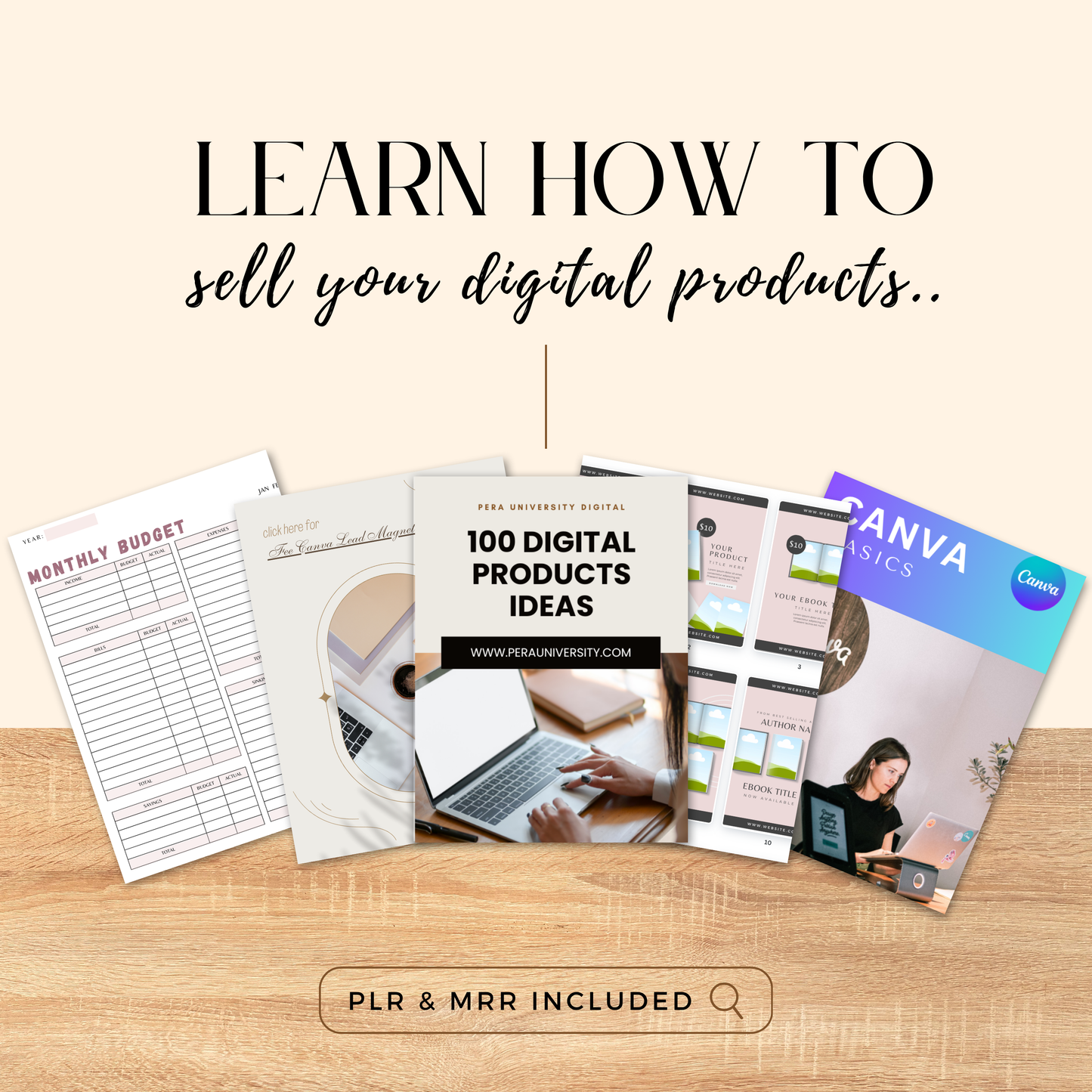 How to Sell Digital Products 2026 eBook with Resell Rights MRR & PLR