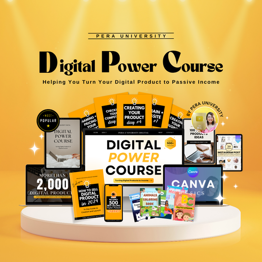 Digital Product Creation Course by Pera University | Master Resell Rights