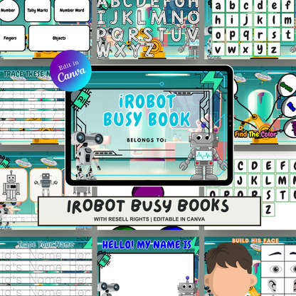 KIDDIE BUNDLE Busy Books with Resell Rights | MRR & PLR Included